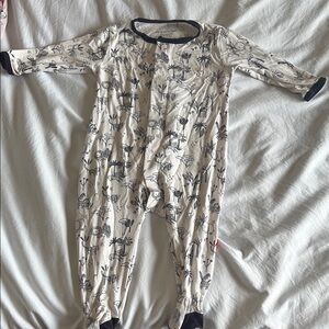 Black and White Kids One Piece